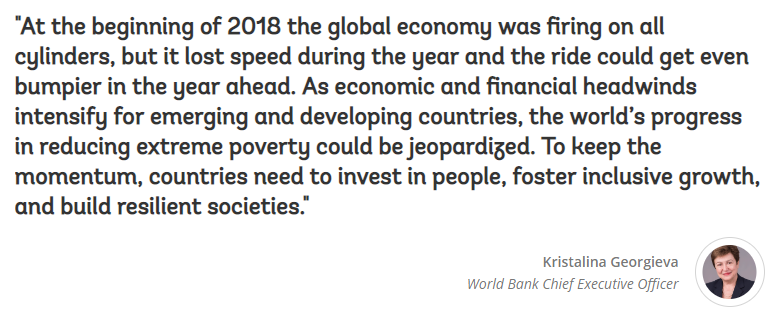 Кристалина Георгиева, Генеральный директор Всемирного банка