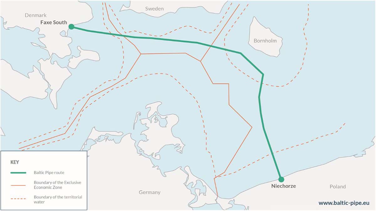 Baltic Pipe получил все разрешения, скоро строительство!