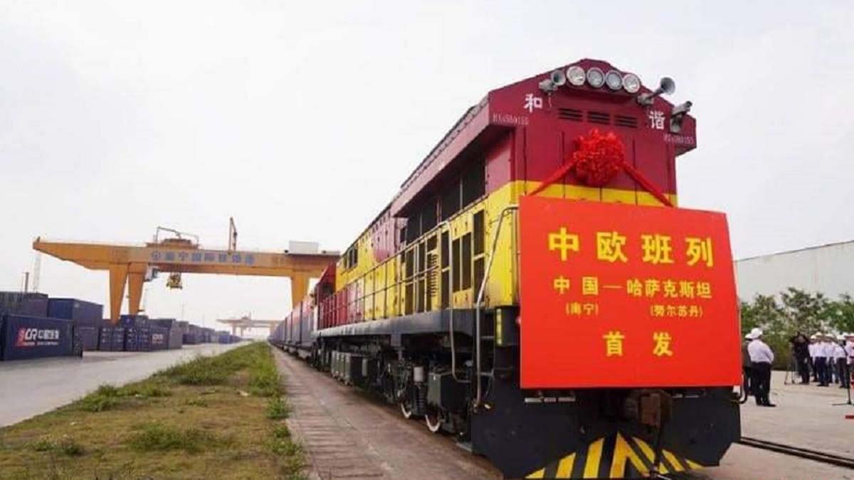 Открыт новый грузовой маршрут между Казахстаном и Китаем